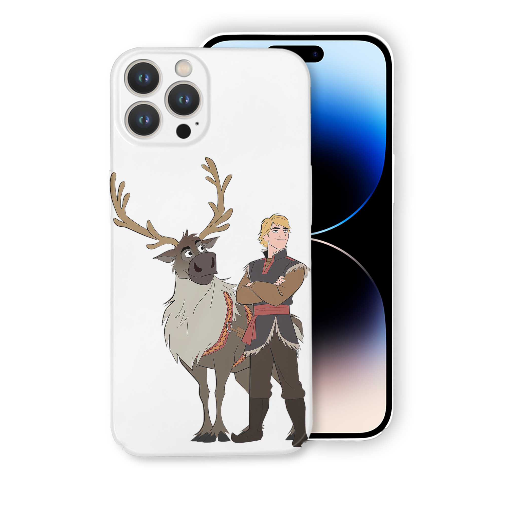 （画像用） アナと雪の女王 アンナ エルサ Frozen Anna Elsa 【iPhone 14シリーズ対応】ハードケース